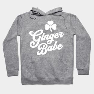 Ginger Babe Irish St Patricks Day Team Ginger Redhead Hoodie